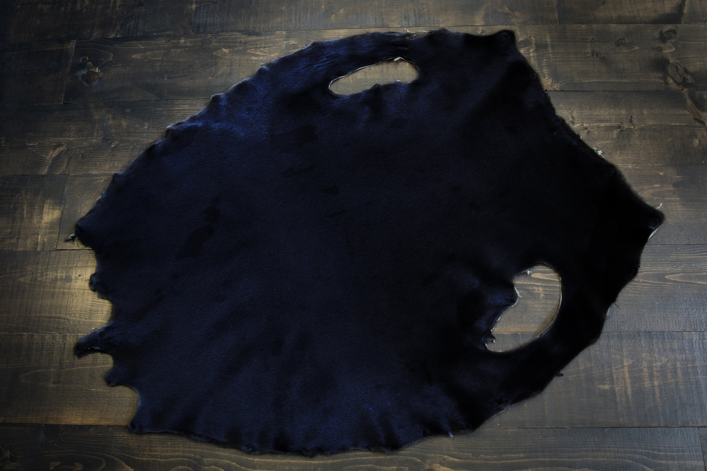 Dyed Harp Seal Skin - Navy