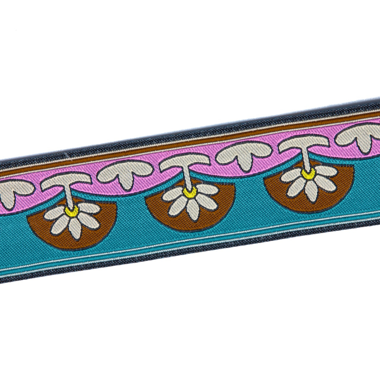 InukChic® Ulu/Flower Trim - Teal (detail)