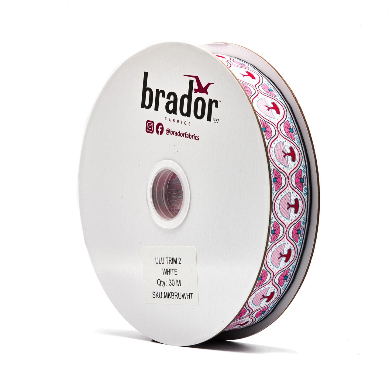 InukChic® Ulu Trim - White (roll)