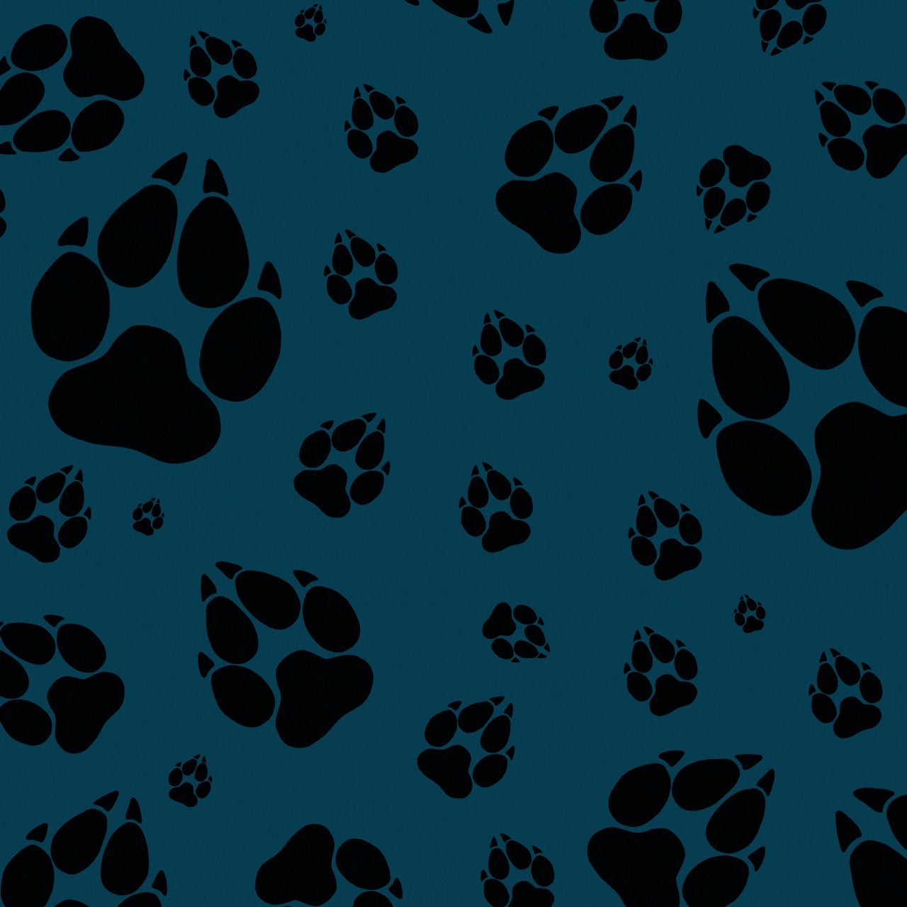Commander® Wolf Tracks - Teal