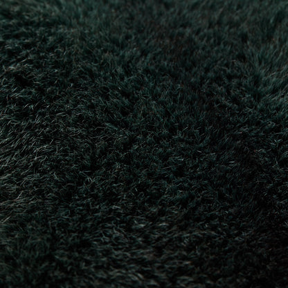 Dyed Norweigan Blue Fox Fur - Algonquin Green (detail)