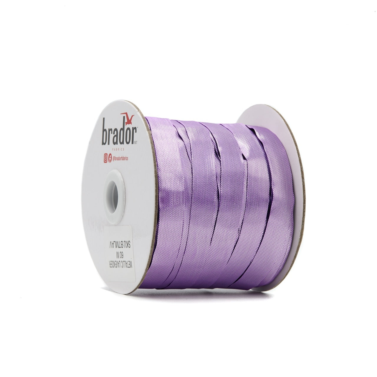Bias Tape - Metallic Lavender (roll)