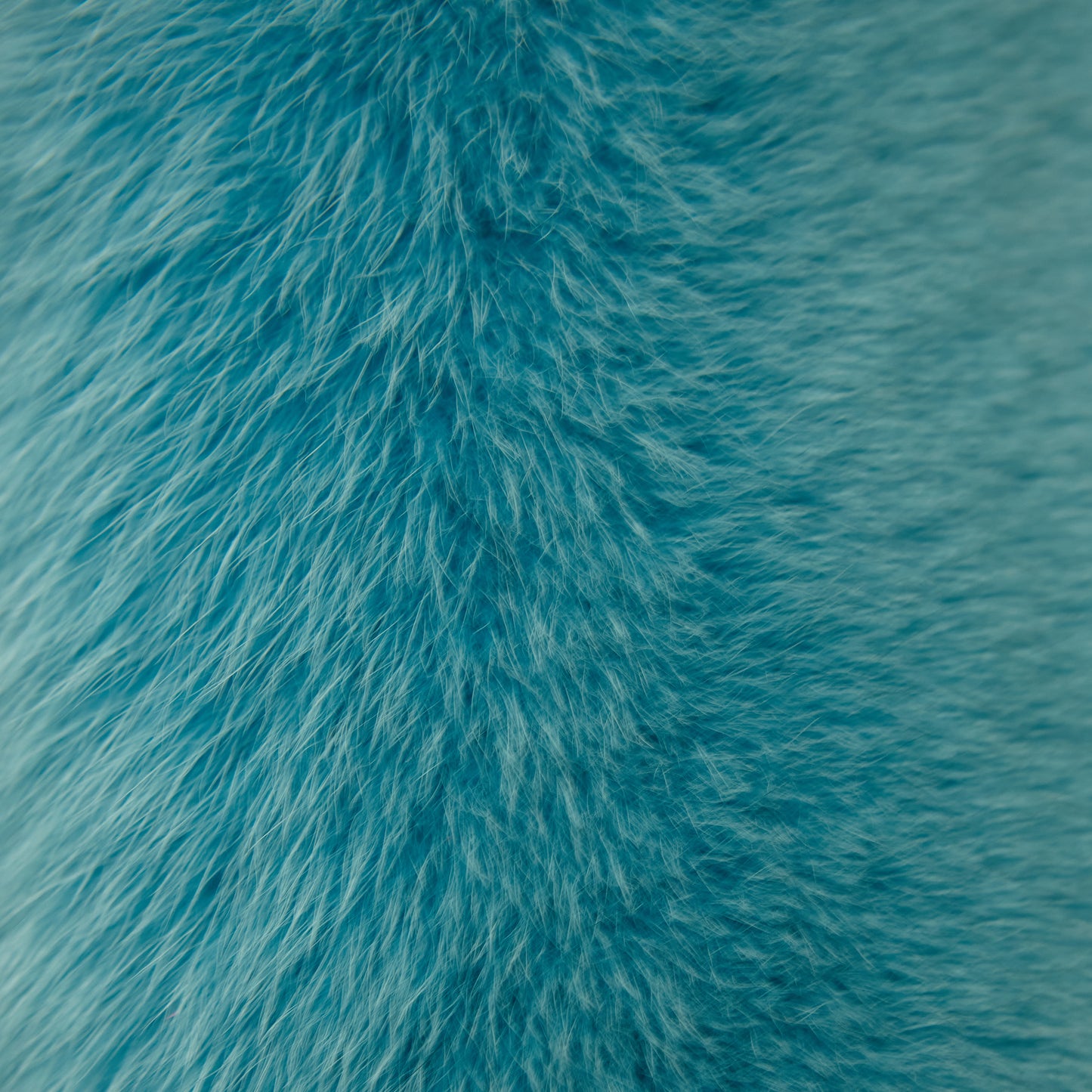 Dyed Shadow Fox Fur - Aqua (detail)