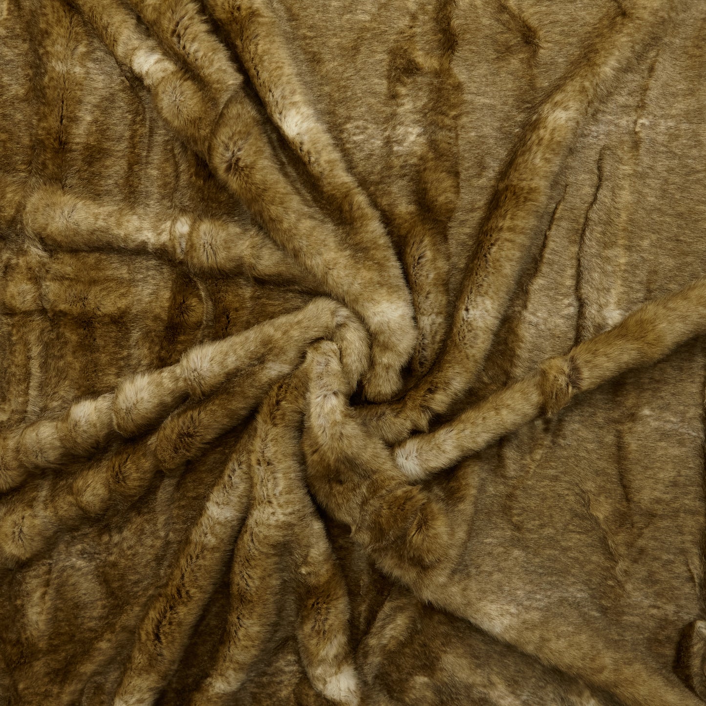 Faux Fur - Gold Lion