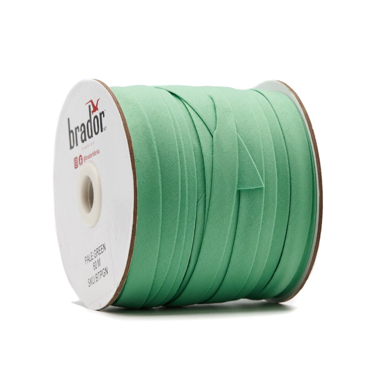 Bias Tape - Pale Green 13mm (roll)