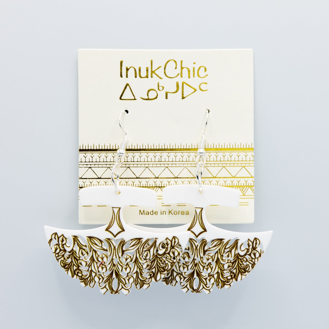 InukChic® Earring - Miqqulinnguak - White (pair)