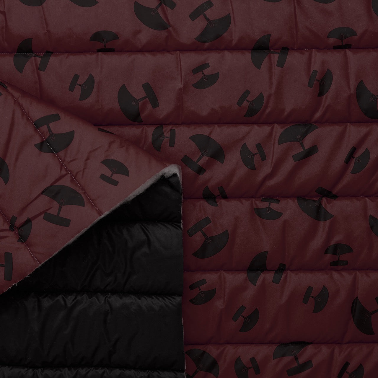 Quilted Holofill™ 2-Sided 13oz - Ulu - BURGUNDY