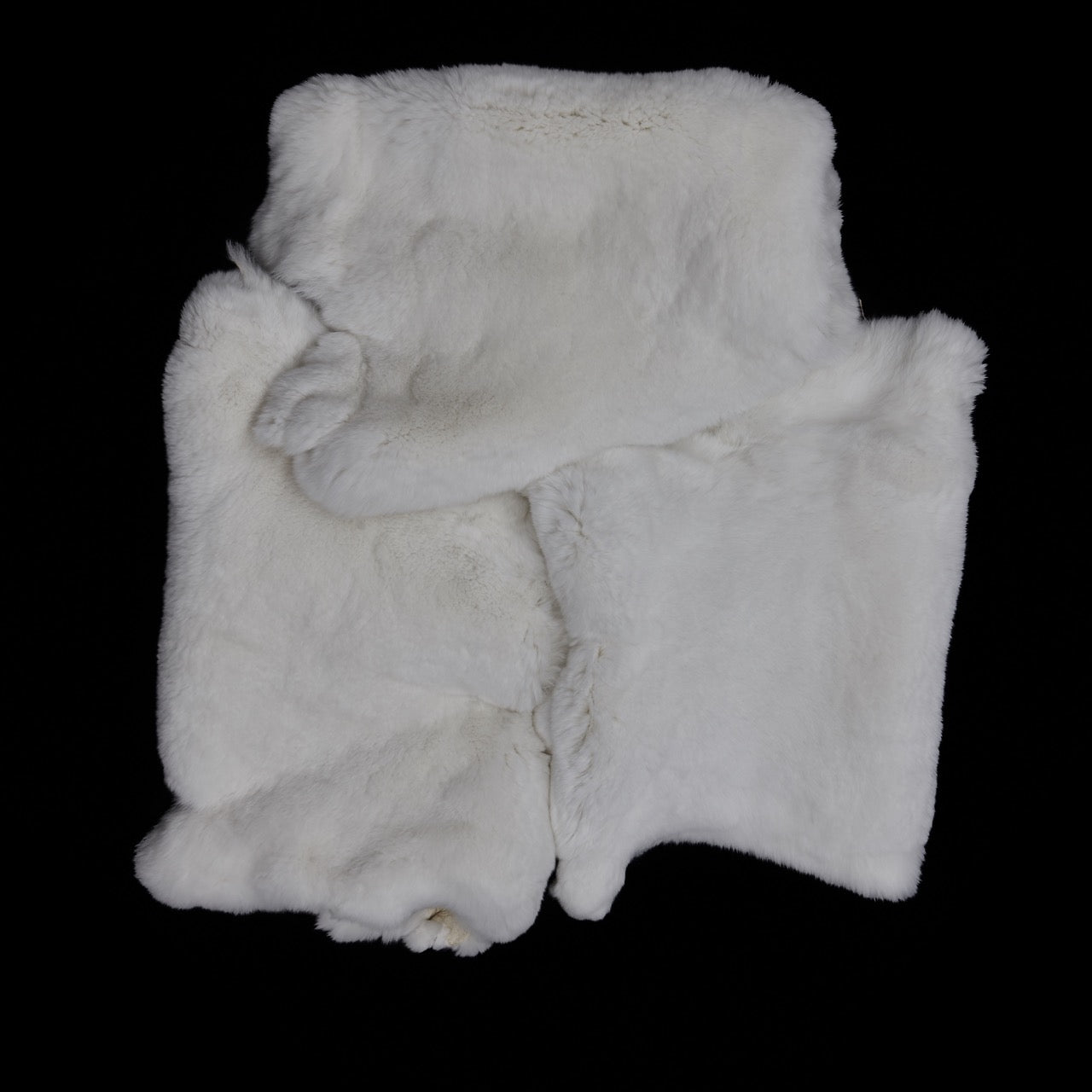 Rex Rabbit Fur - White (stacked)