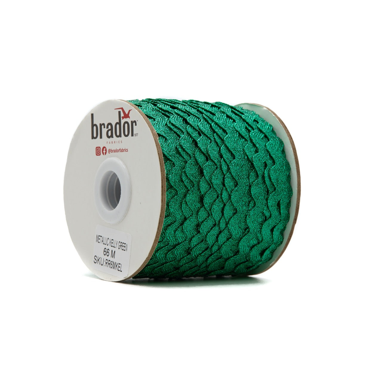 Rik Rak - Metallic Kelly Green (roll)