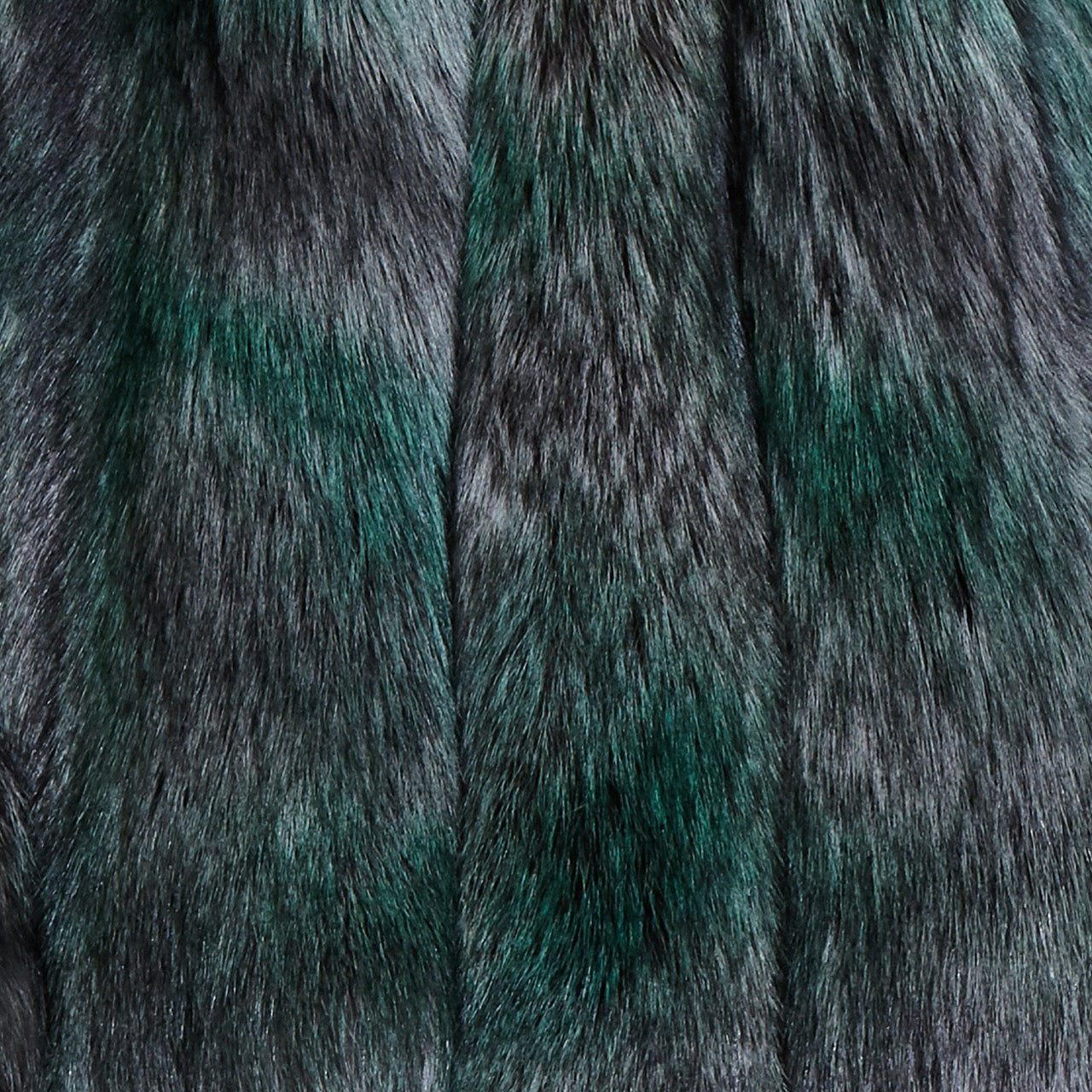 Silver Fox - Special/Unique Dyes - Green Aurora (detail)
