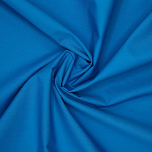 Poly/Cotton - Topaz Blue