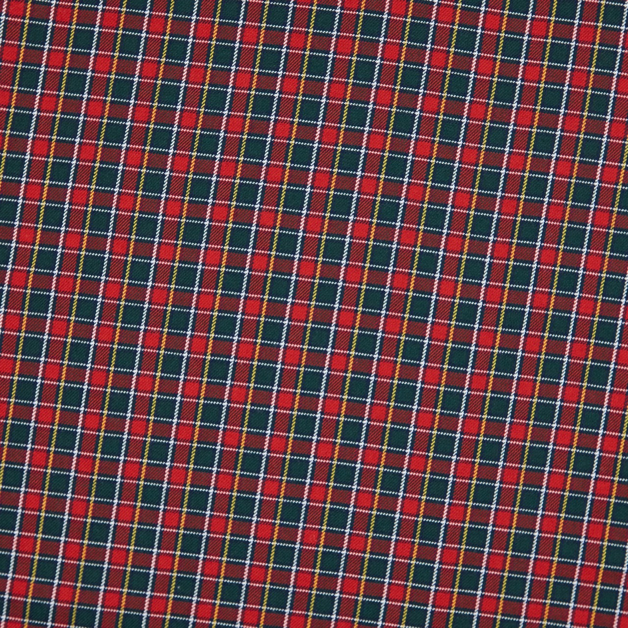 Tartan E - Red, Green, Yellow, White (SS) - detail