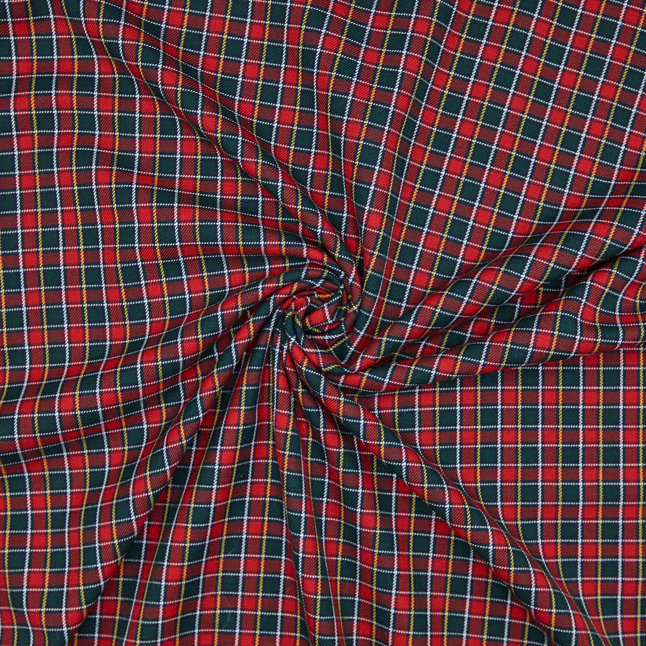 Tartan E - Red, Green, Yellow, White (SS)