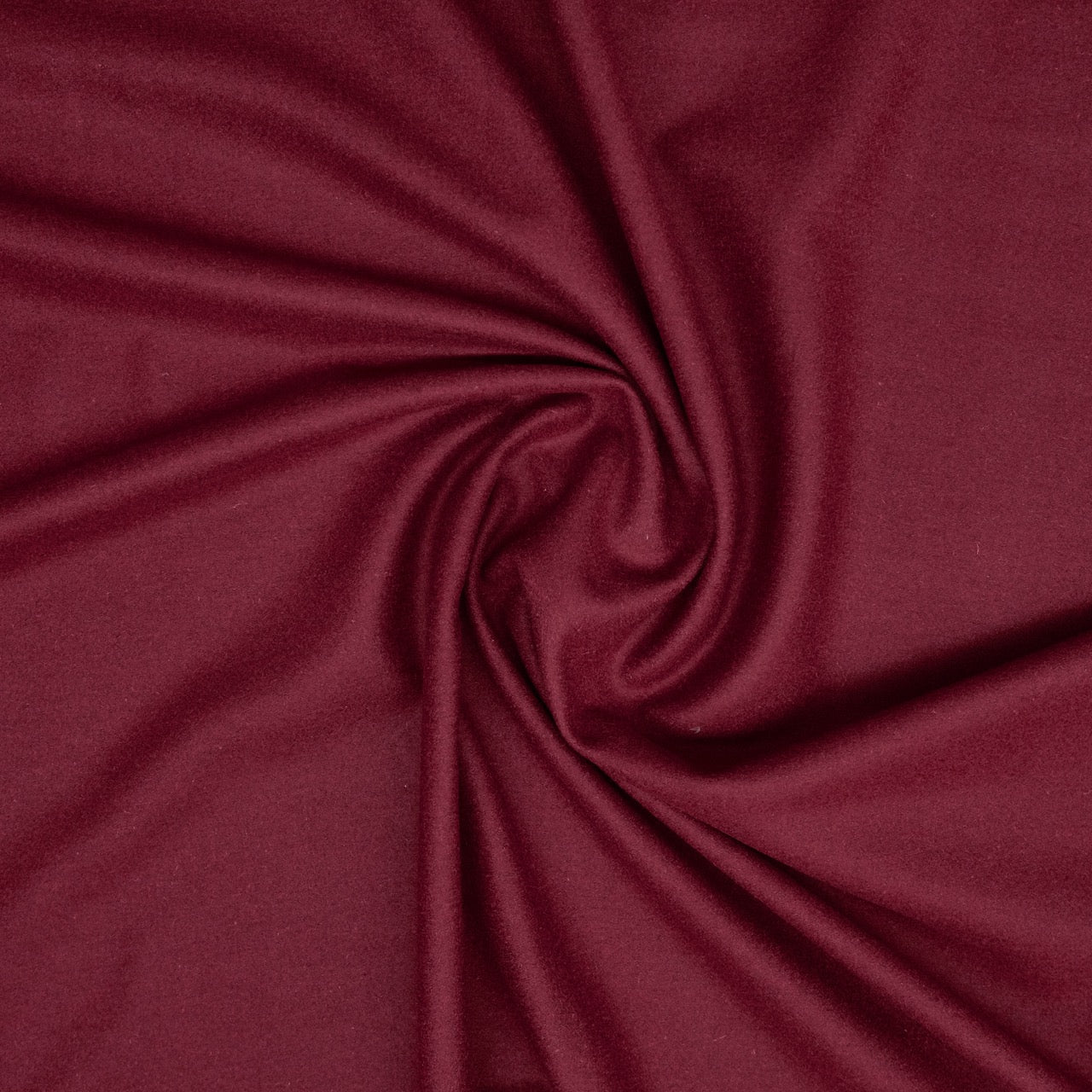 Wool Melton Burgundy