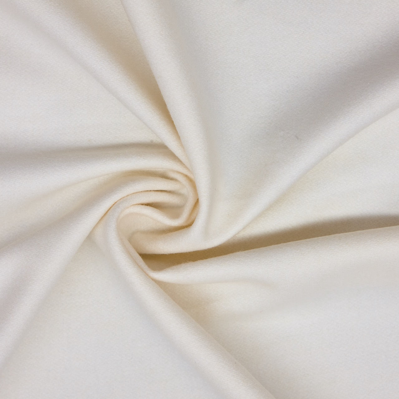 Wool Melton Ivory (detail)