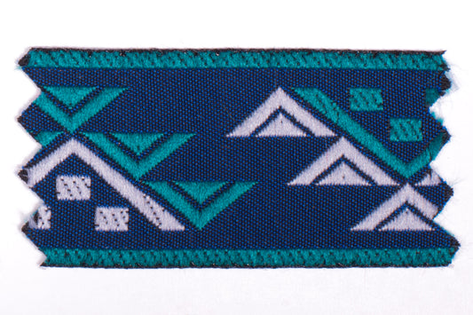 Braid Aztec Tribal - Navy