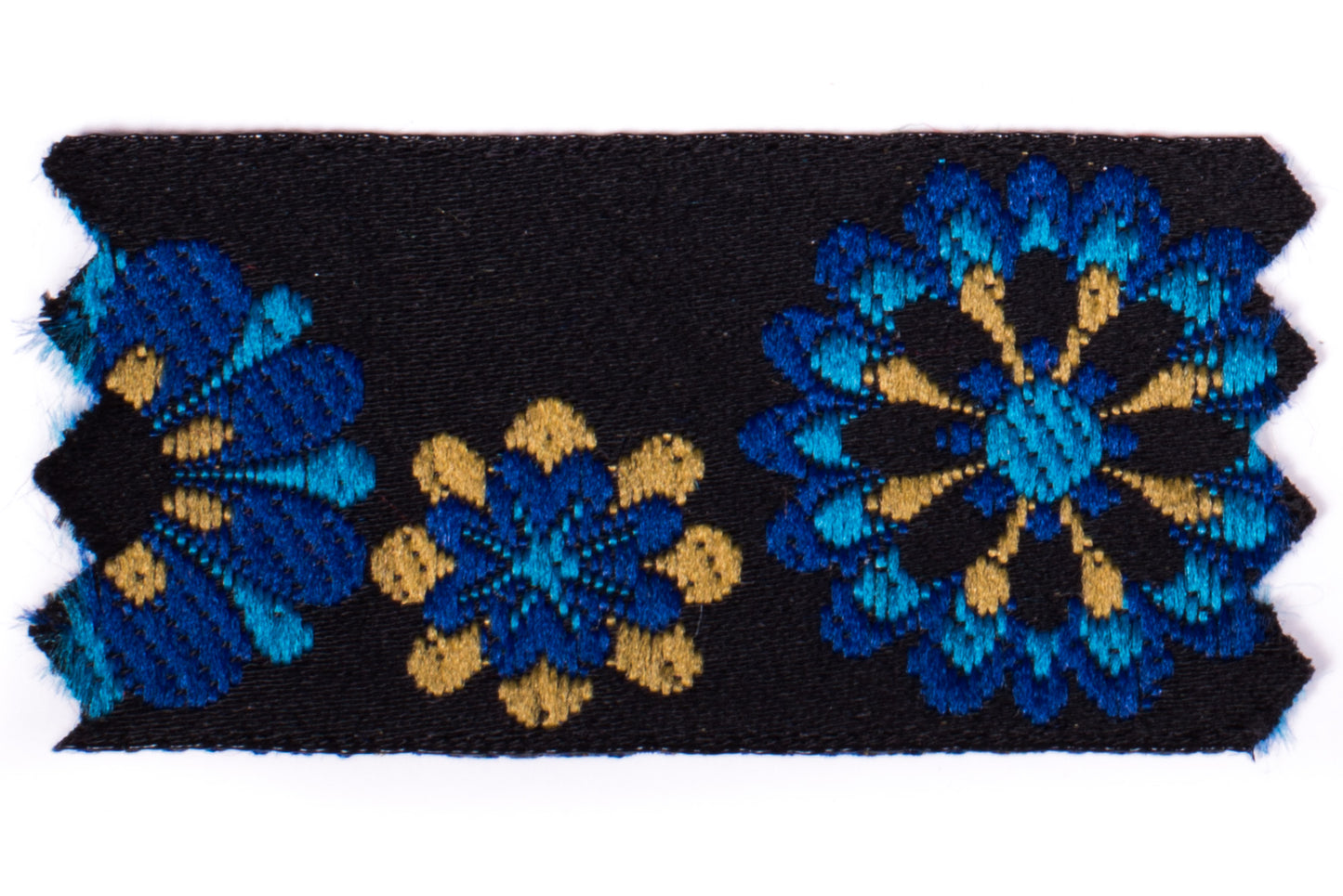 Ensemble Floral Tresse - Bleu