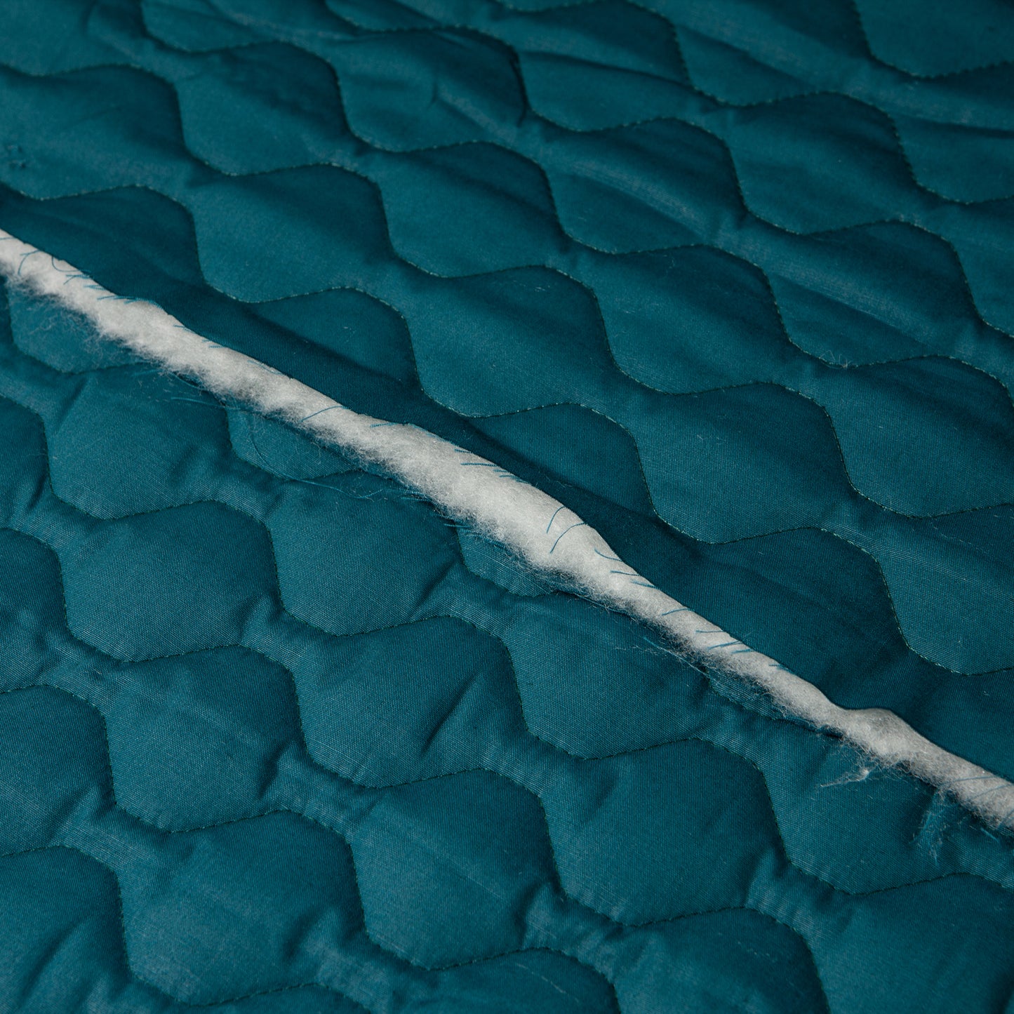 Cotton Quilt - Teal (detail)