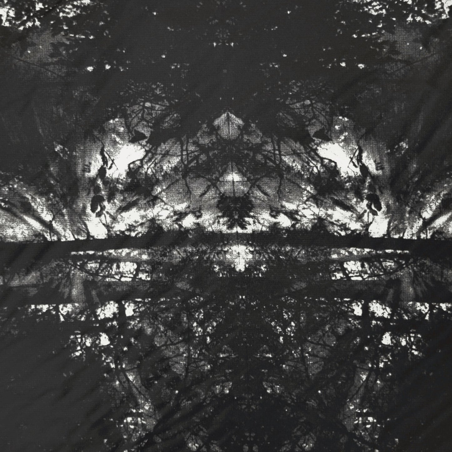 Downproof Lining Camo Forest Black