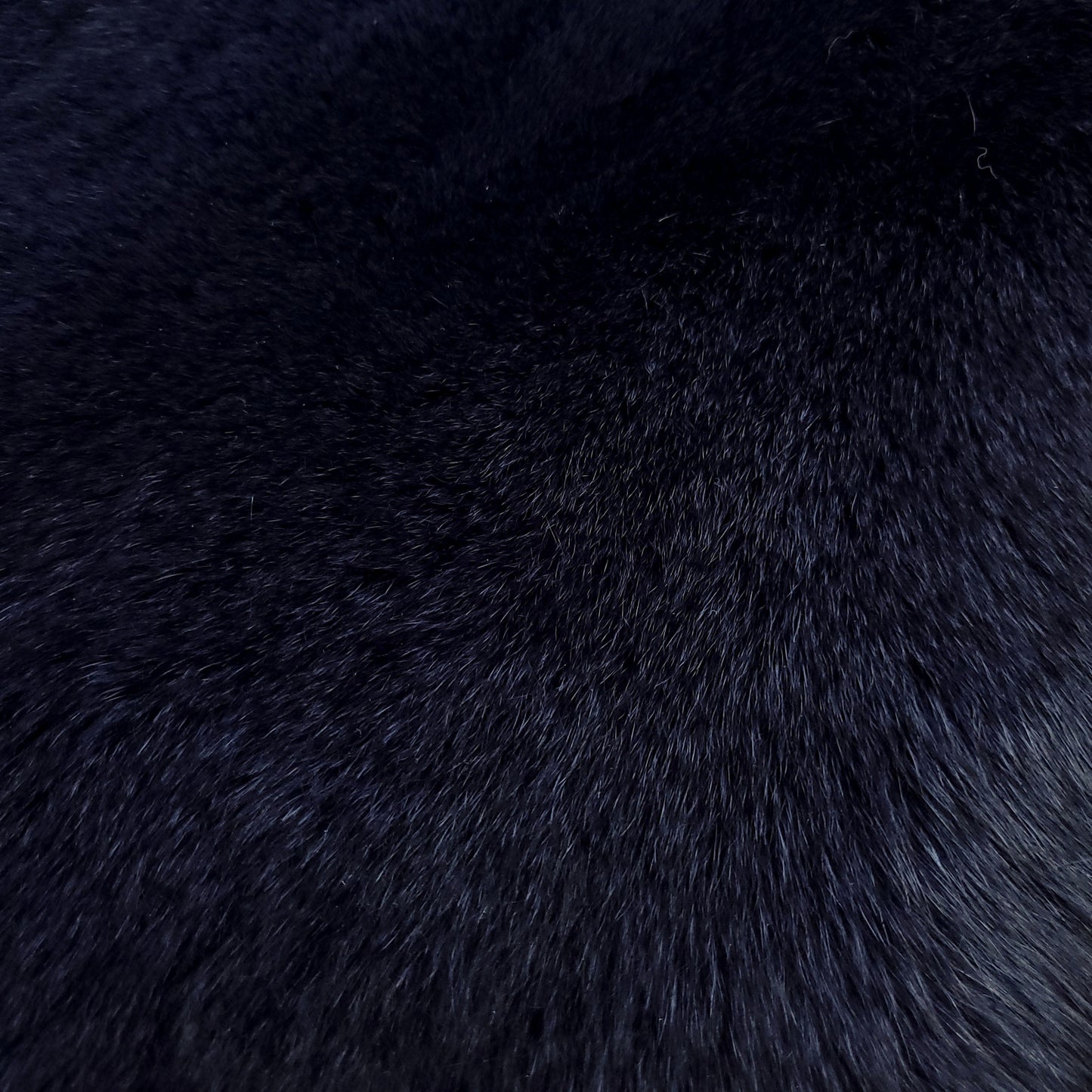 Dyed Norweigan Blue Fox Fur - Atlantic Navy