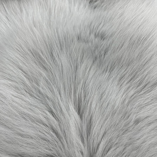 Dyed Shadow Fox Fur - Light Grey
