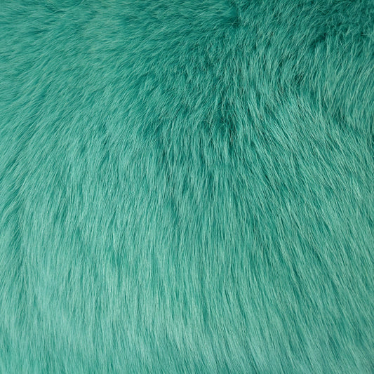 Dyed Shadow Fox Fur - Emerald
