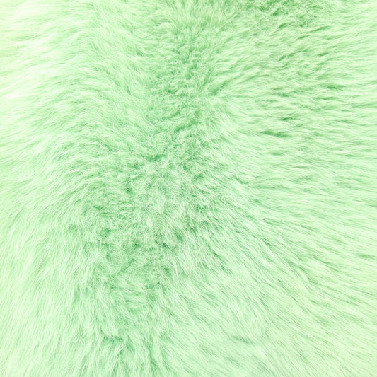 Dyed Shadow Fox Fur - Mint