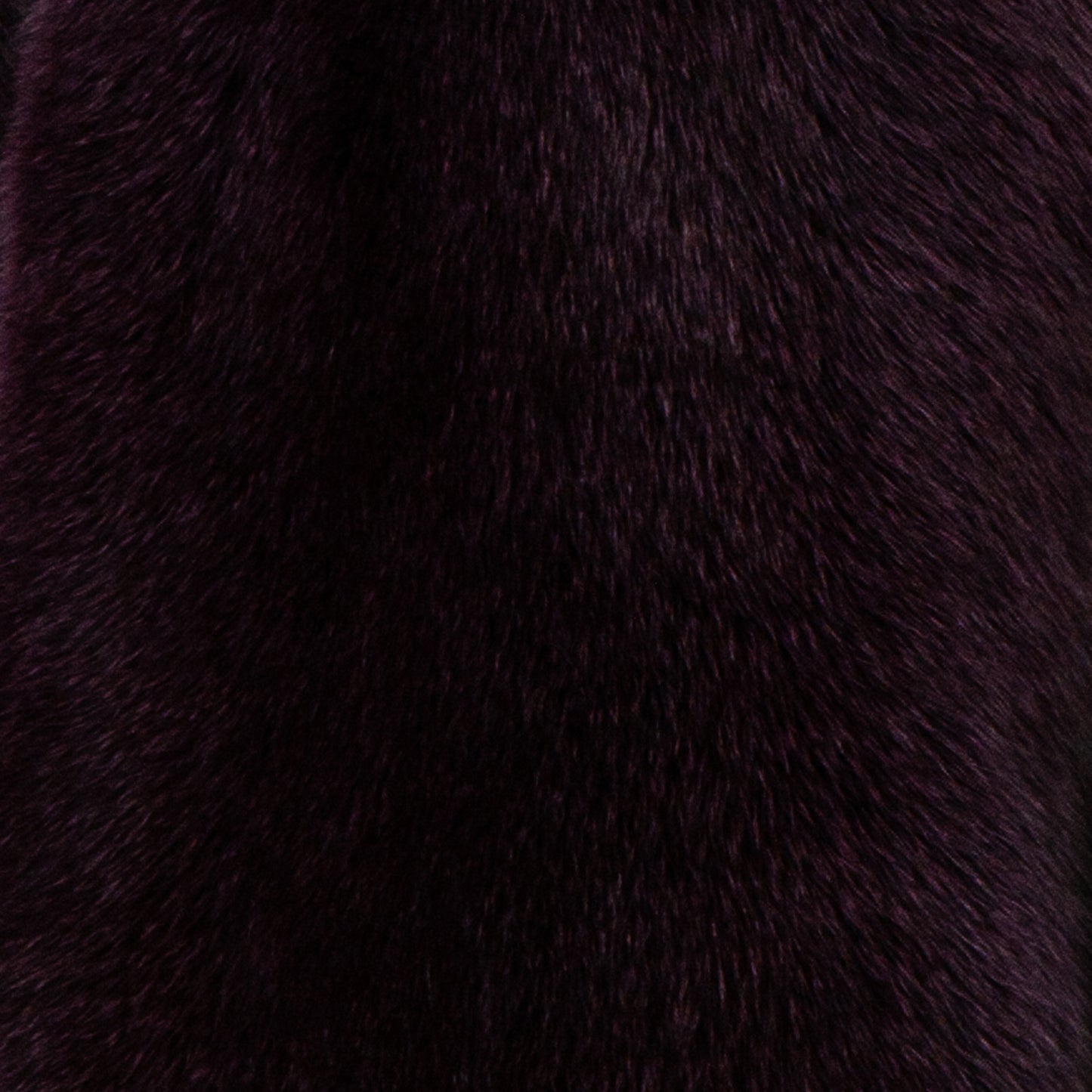 Dyed Norweigan Blue Fox Fur - Raisin (detail)