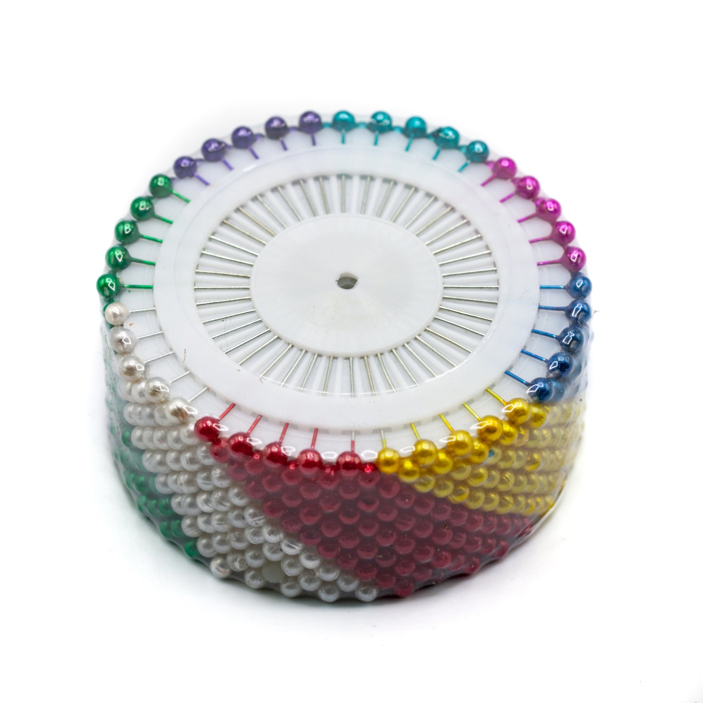 Glass Head Sewing Pin (side)