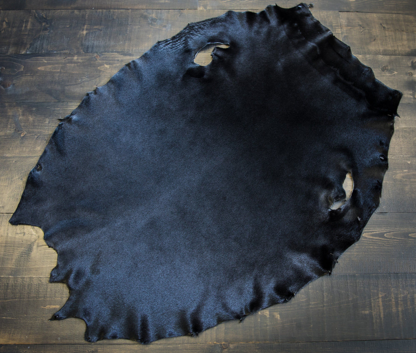 Harp Seal Skin - Dyed Black (Full Pelt)