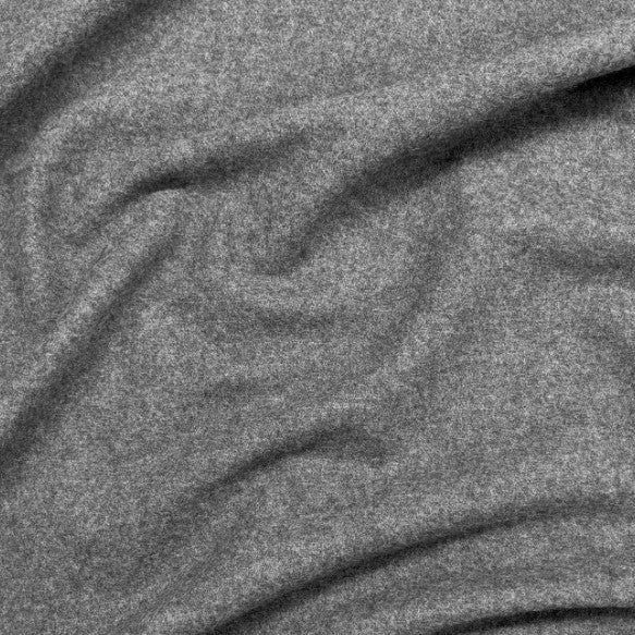 Italian Wool - Mohair - Charcoal