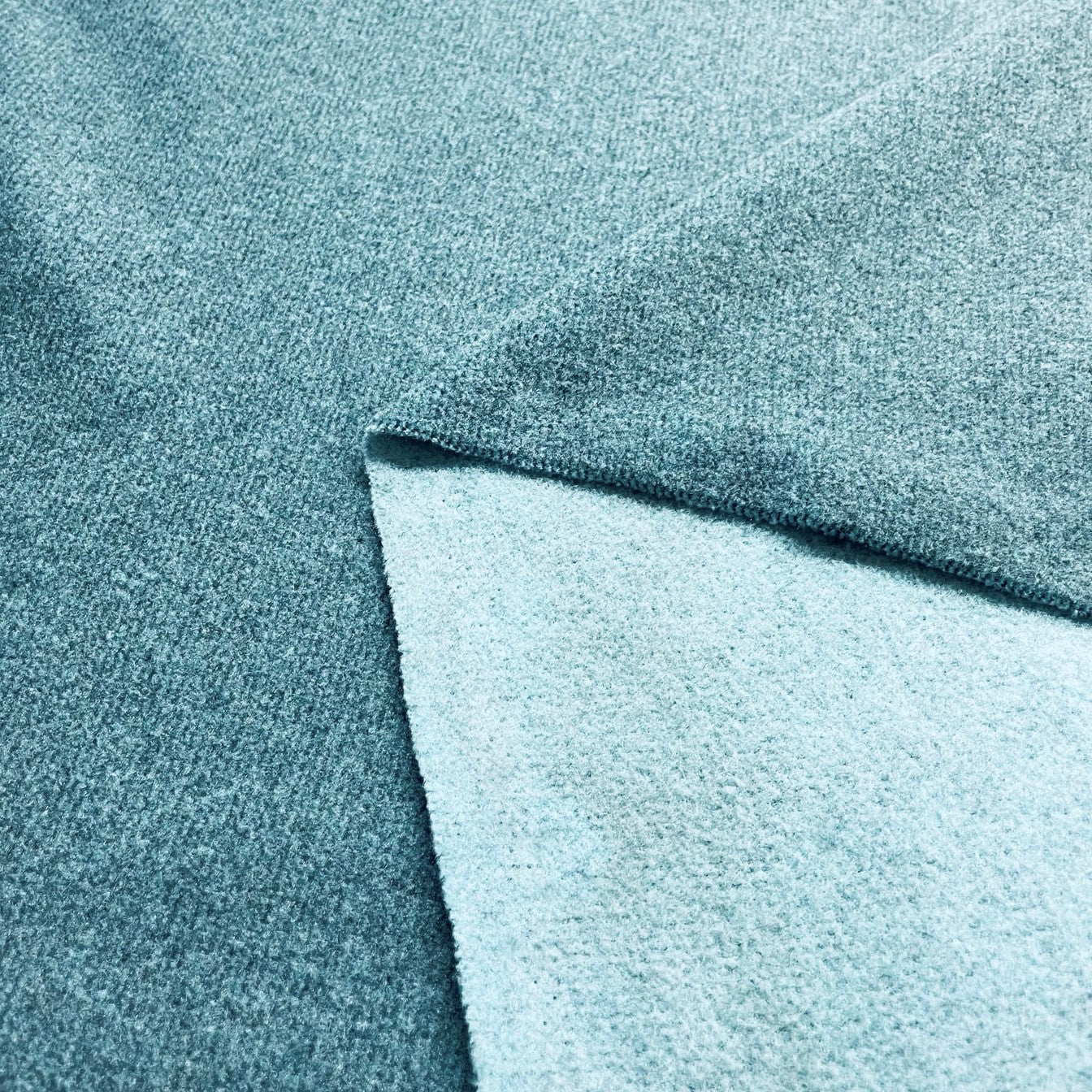 Polartec® Velour Fleece (2-Sided) - Aqua