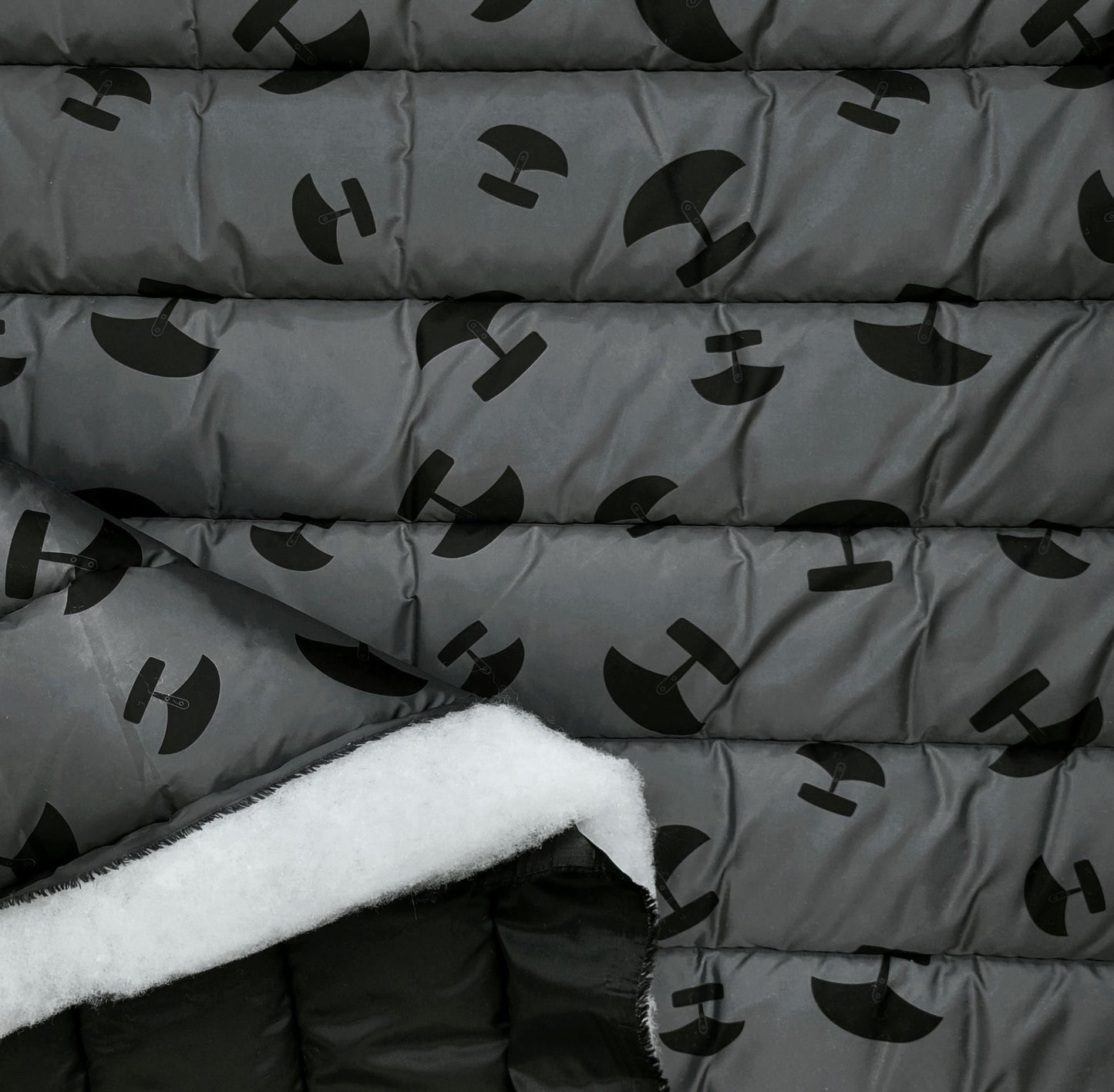 Quilted Holofill™ 2-Sided 13oz - Ulu - Pewter
