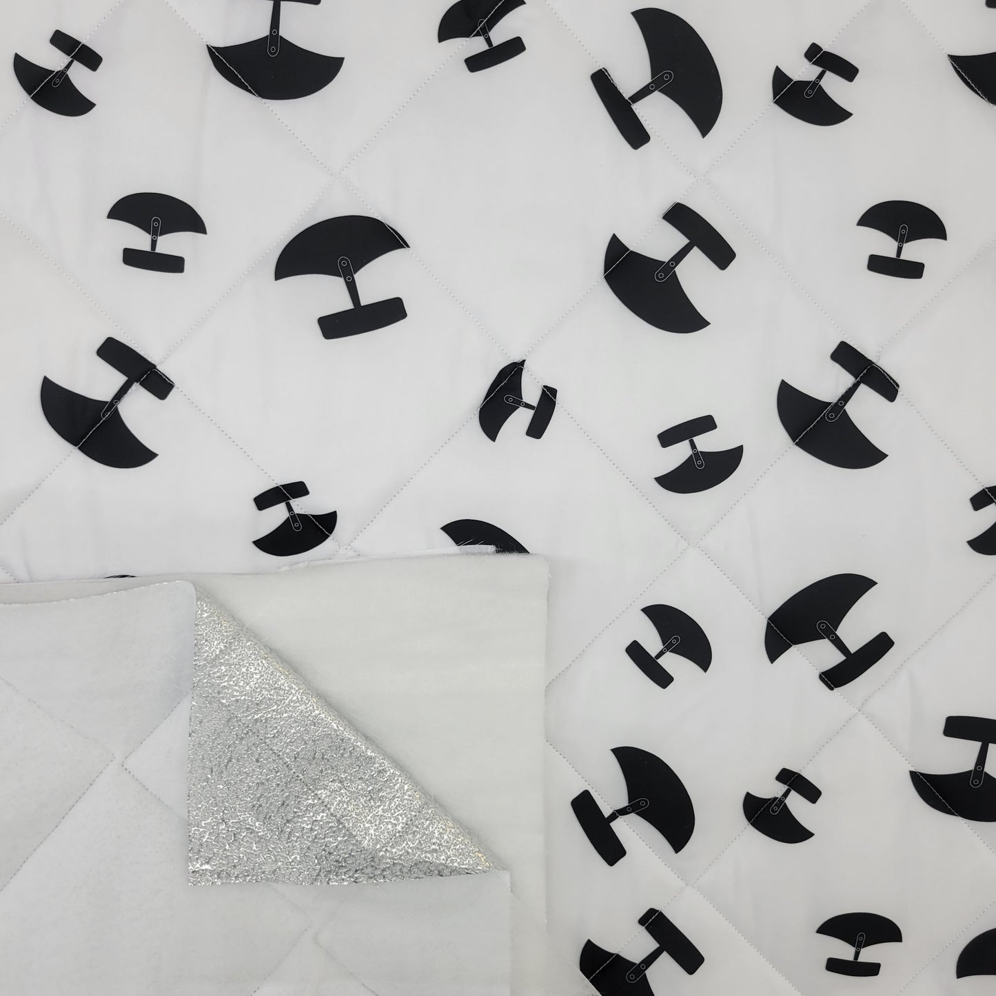 Quilted Primasoft™/ Radiantex, 15oz - Ulu - White