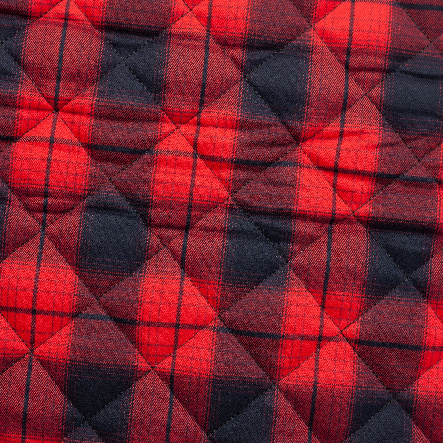 Quilted PrimaSoft™ Tartan 2-Sided 10oz - Red
