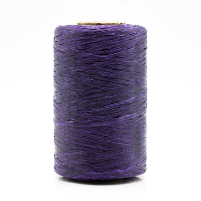 Waxed, Artificial Sinew Thread - Purple (stand)