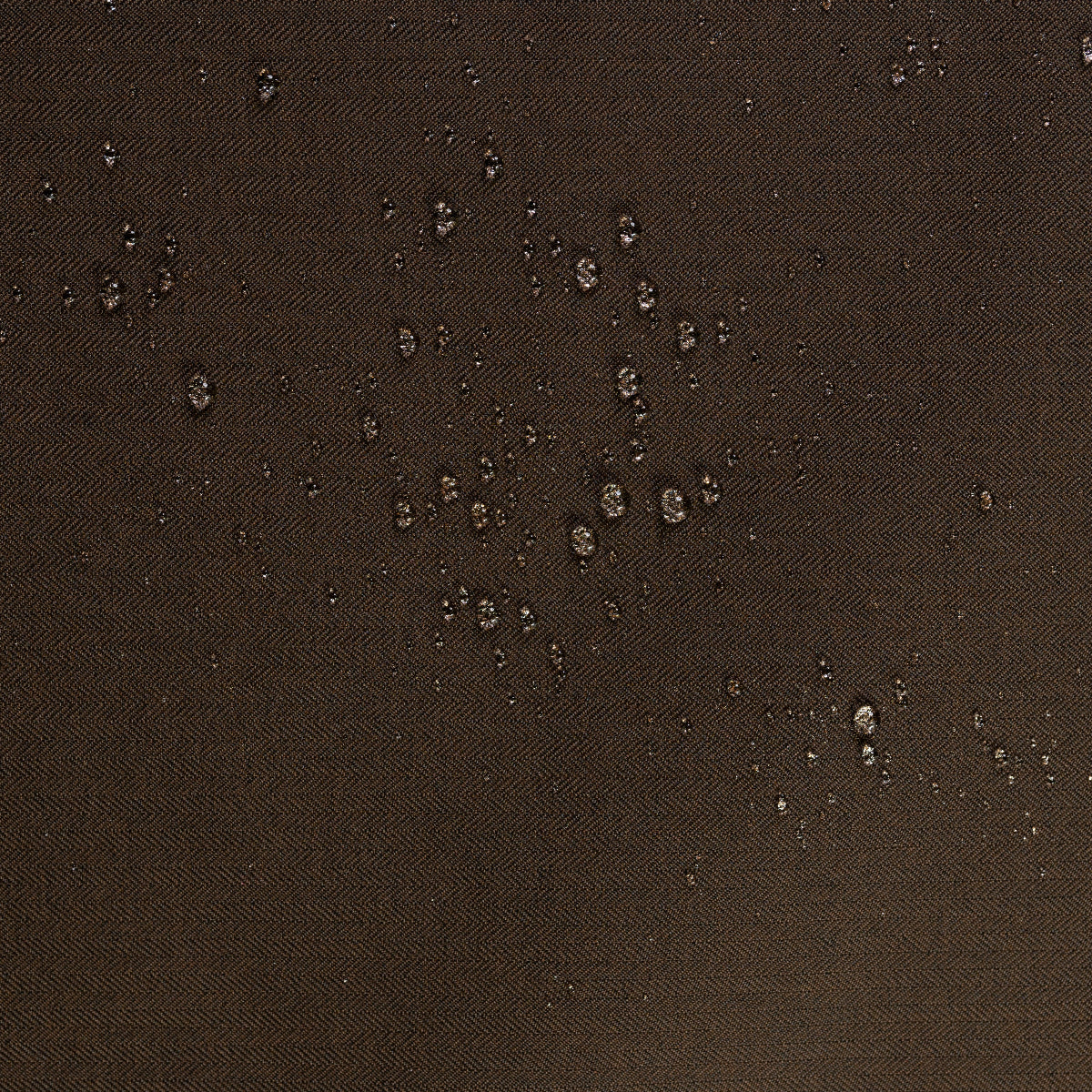 Textured Poly Melagne - Brown
