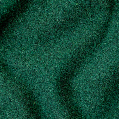 Italian Polyamid Wool - Dark Green closeup