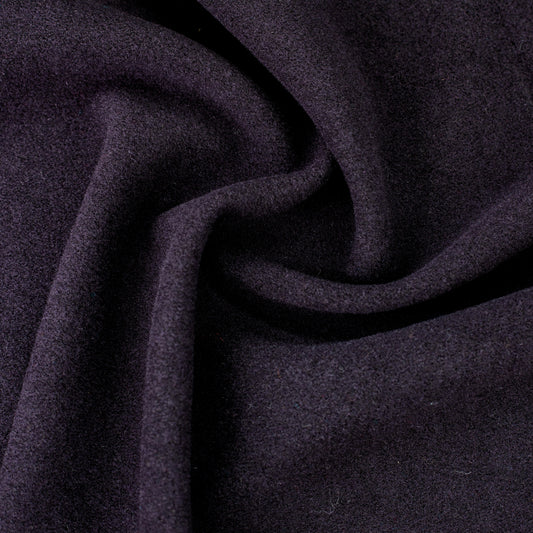 Wool Melton, Dusty Purple