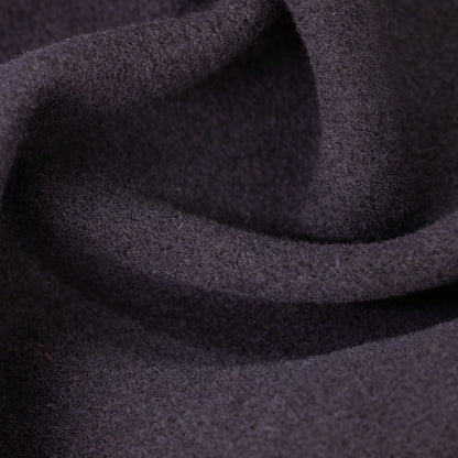 Wool Melton, Dusty Purple - detail