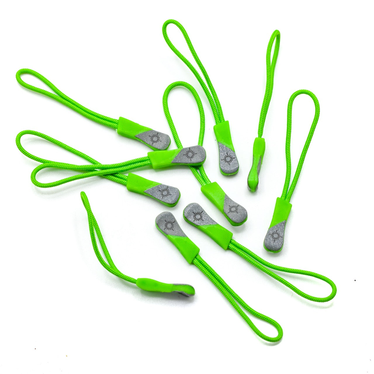 Zipper Pull - Star Green (group)