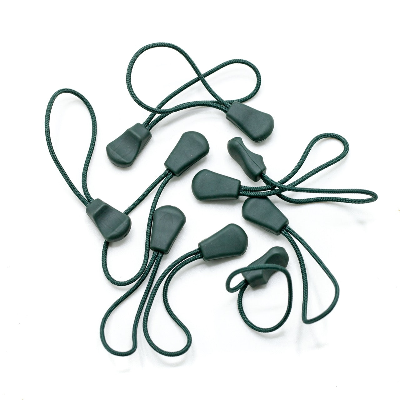 Zipper Pull - Dark Green (group)