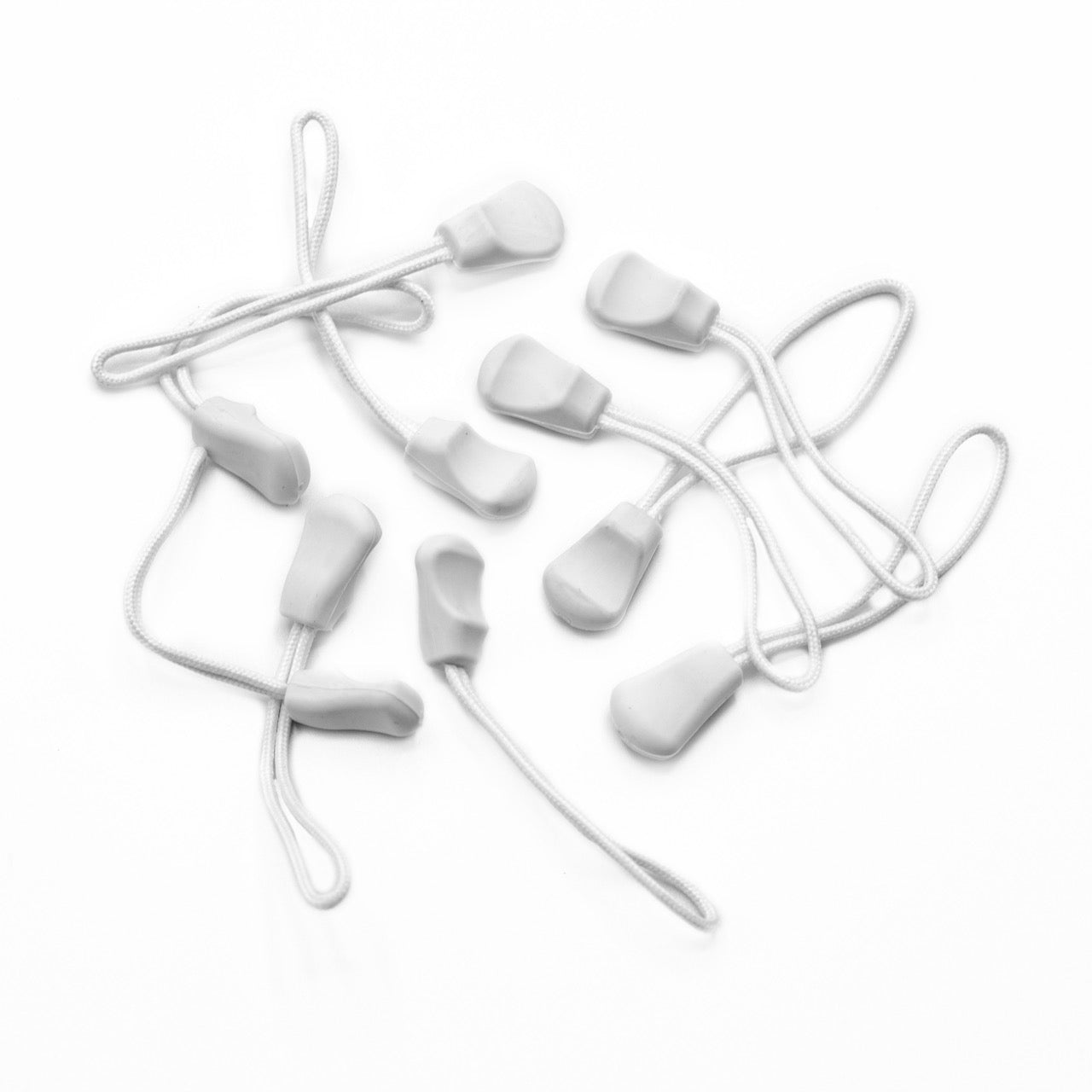 Zipper Pull - White (group)