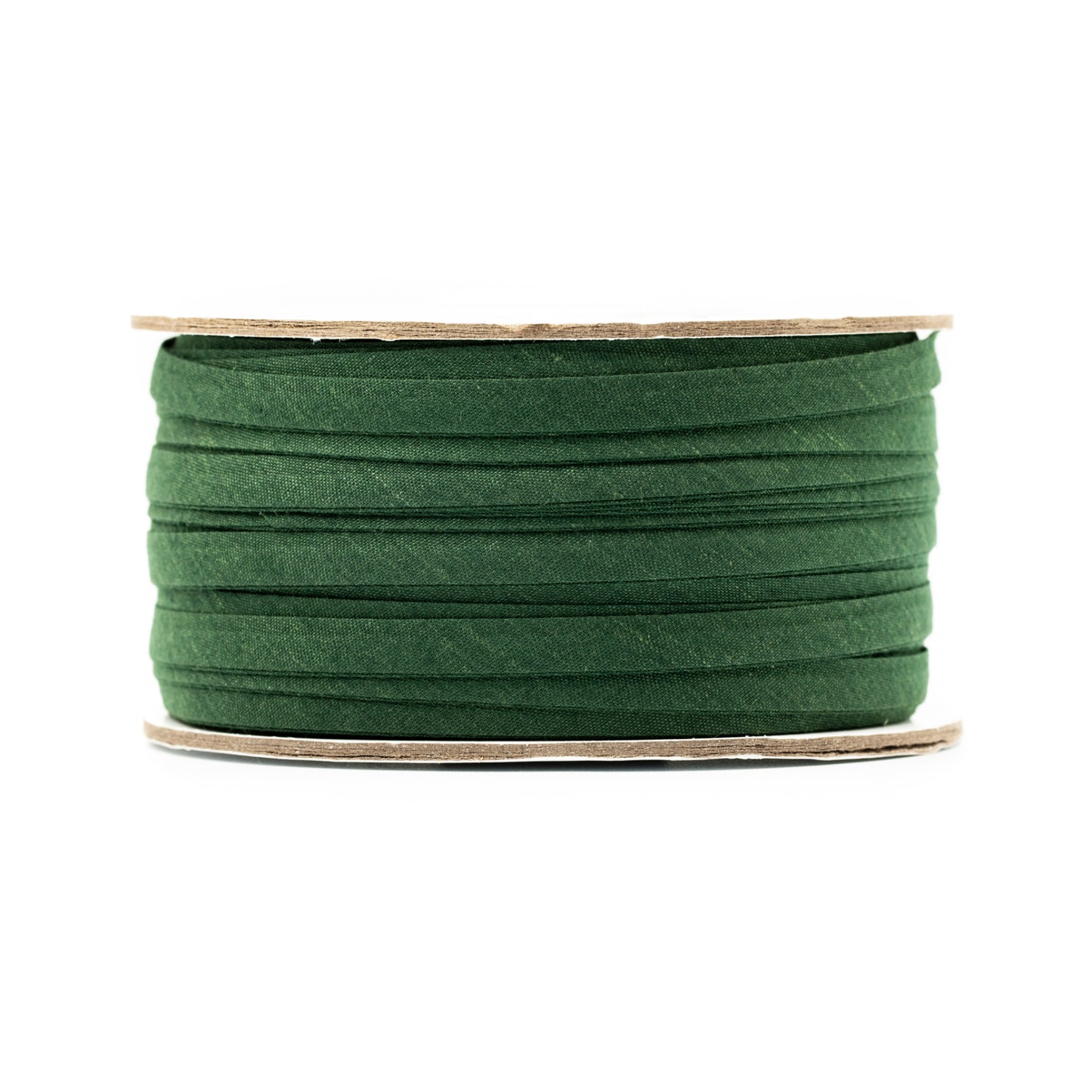 Bias Tape - Dark Green - 7mm (side)