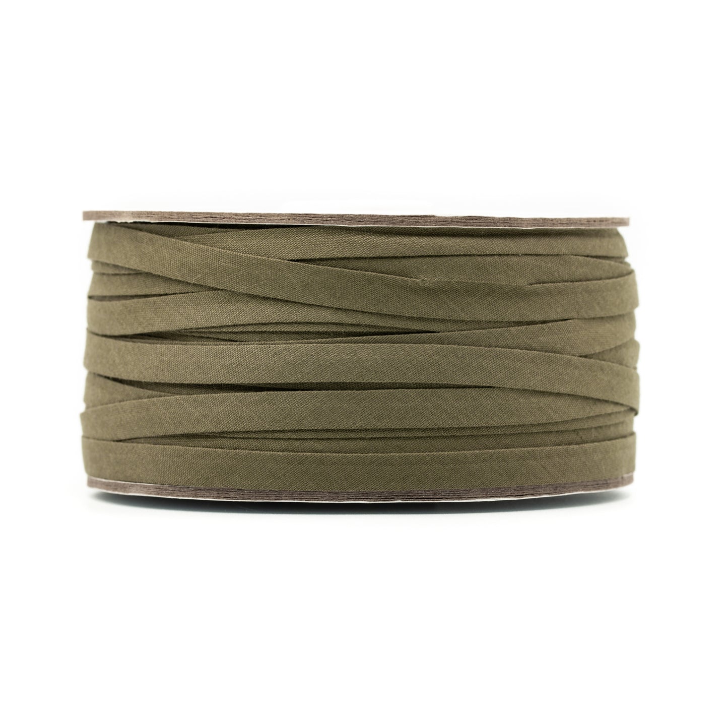 Bias Tape - Olive - 7mm (side)
