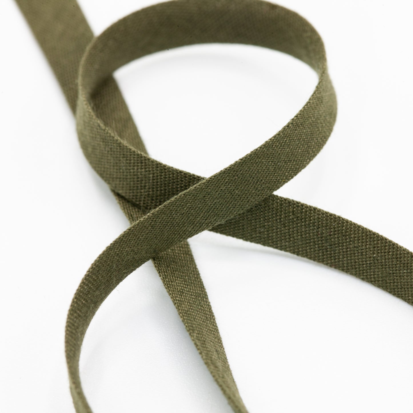 Bias Tape - Moss - 7mm (detail)