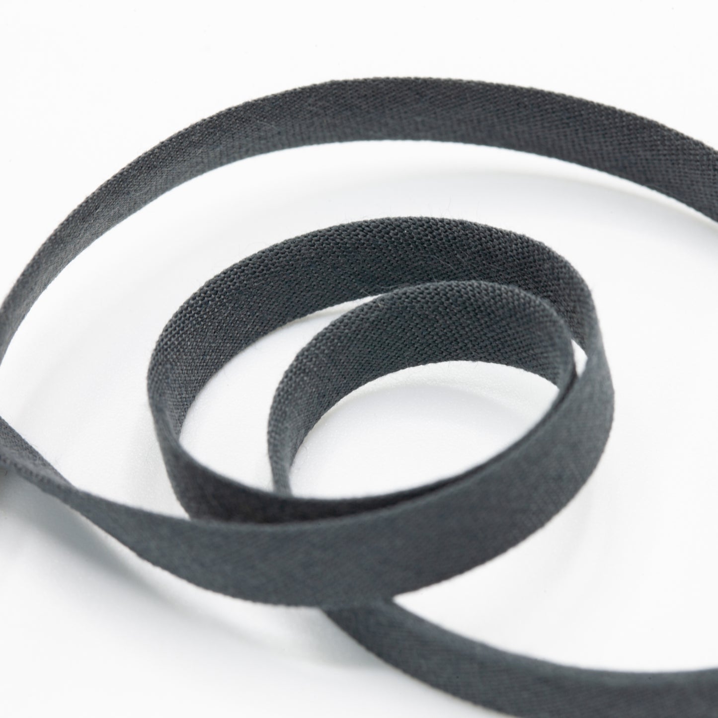 Bias Tape - Charcoal - 7mm (detail)