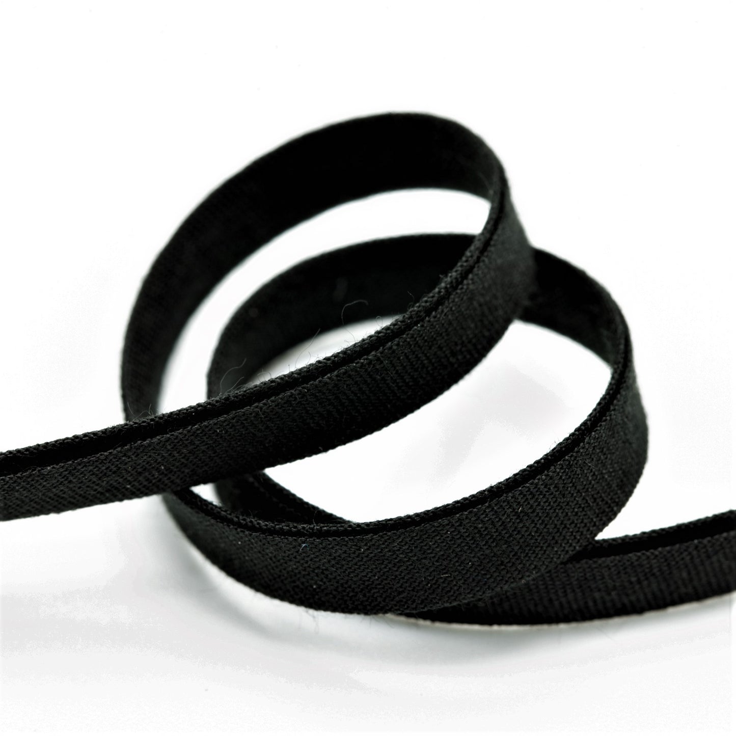 Bias Tape - Black - 7mm (detail)