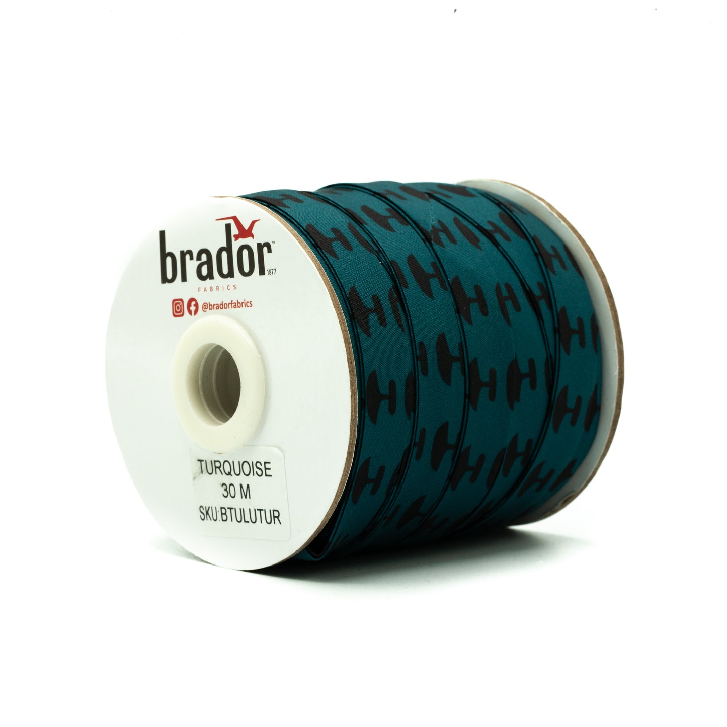 Bias Tape - Ulu - Turquoise (side)