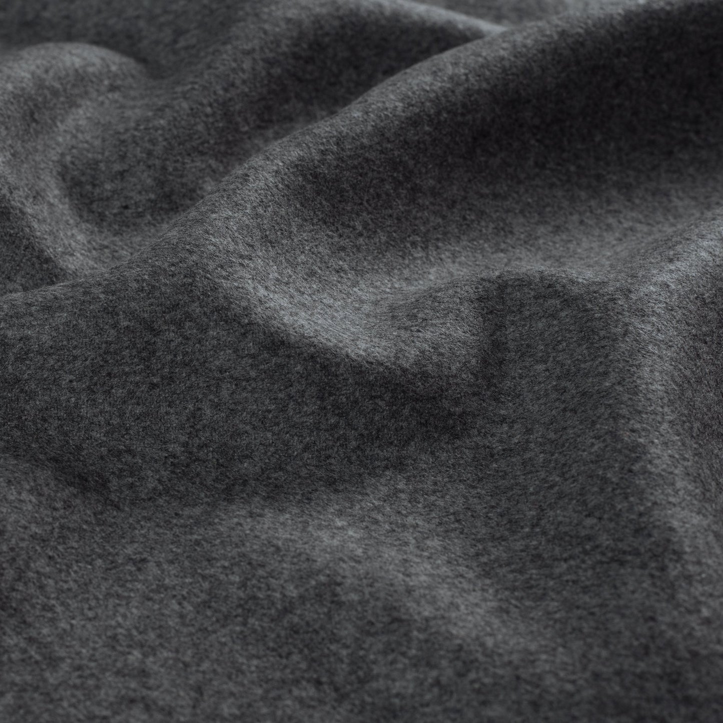 Wool Melton Charcoal